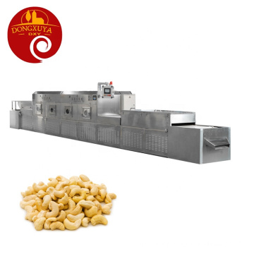 Microwave Cashew Sterilization Equipment Nut Drying Roasting Machine